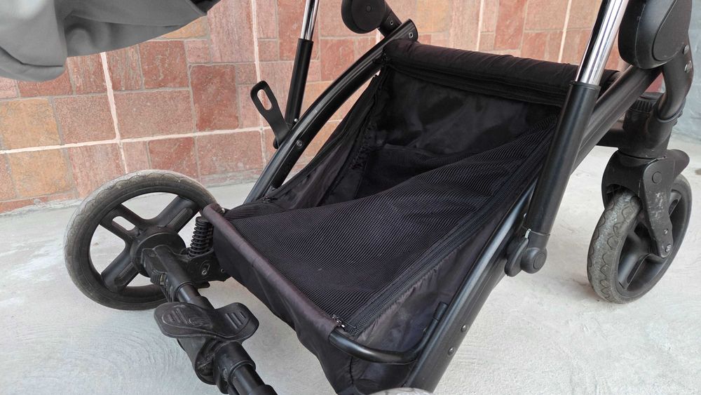 Бебешка количка Milu kids Atteso Ledo, 3 в 1, еко кожа