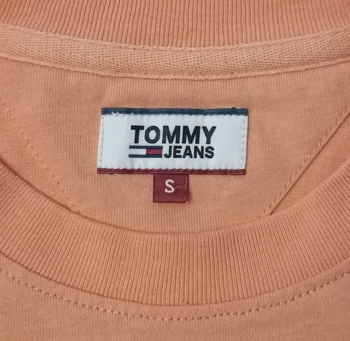 Tommy Jeans Logo Shirt оригинална тениска S памучна фланелка