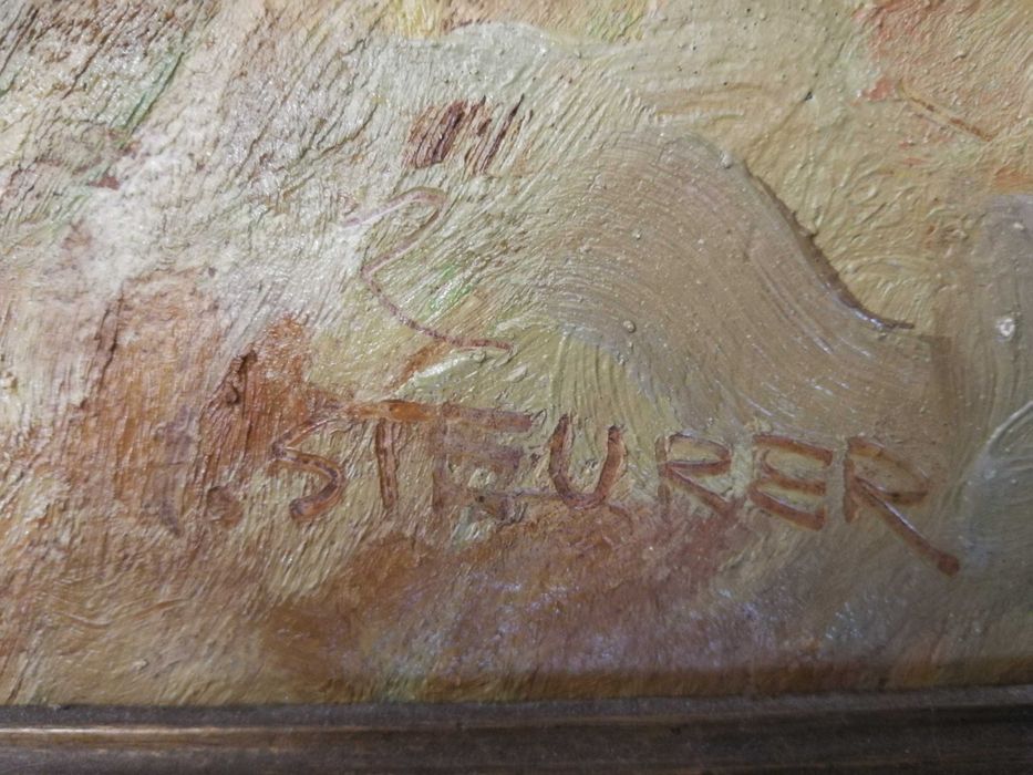 Tablou de colectie Iosif Steurer – Peisaj de Toamna (ulei, format mare)