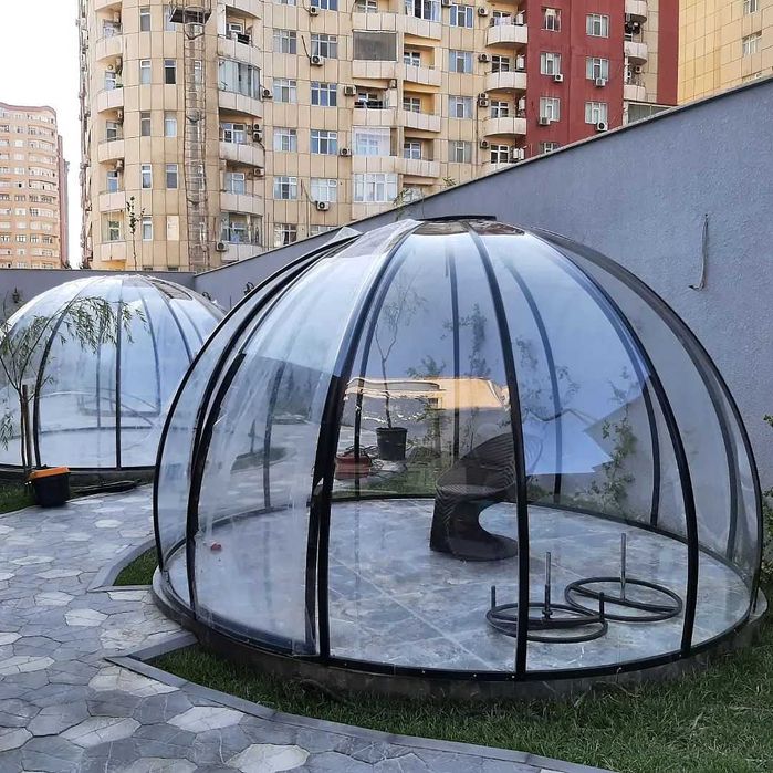 Iglo.Oynali gumbaz.Igloo.Iqlo.Iglu.Iqlu.Иглу.Игло.