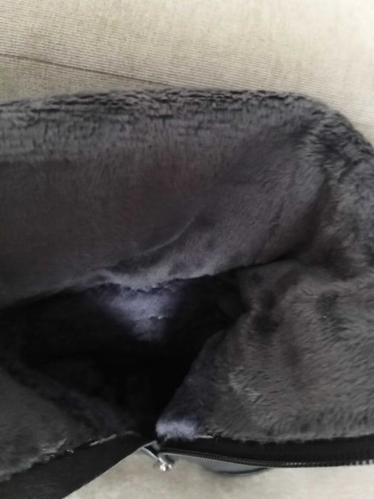 Сапоги еврозима кожаные новые