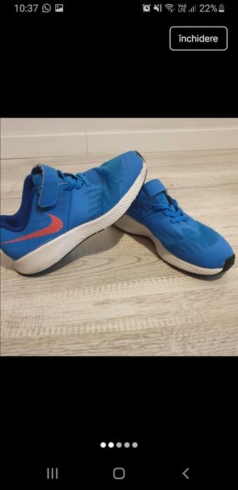 Lot Nike,baiat, pulover+adidasi Adidas Run,mar 33,5