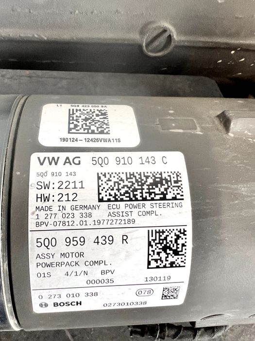 Caseta directie VW Tiguan Passat B8 Arteon Audi Q3 8U 5Q0910143C