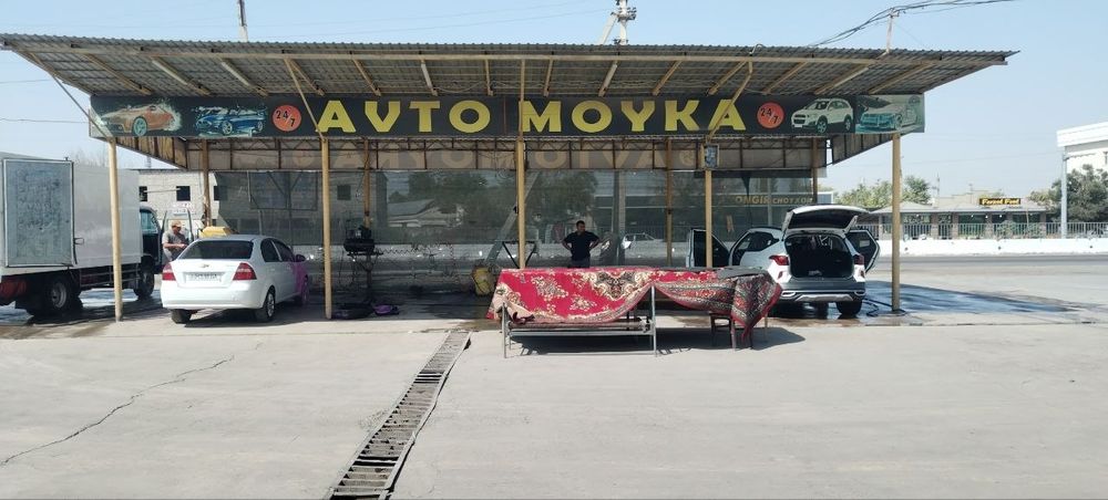 Sirdaryo tumanidagi sobiraximovda 25/13 da avto tex va moyka magazin