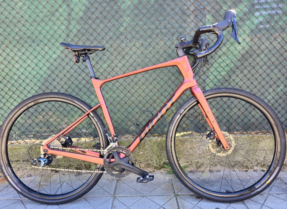 Карбонов Гравел XL Giant Revolt GRX Хидравлични 2х10 Tiagra Скорости