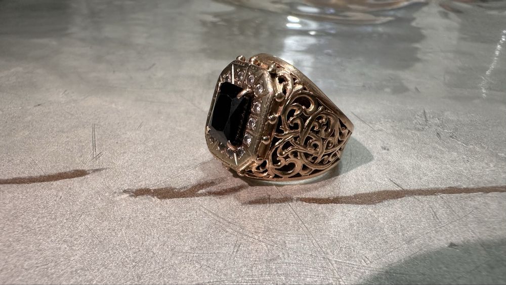 Золотая Мужская печатка