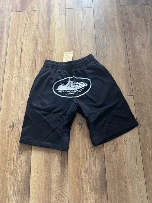 Corteiz Black/White Shorts