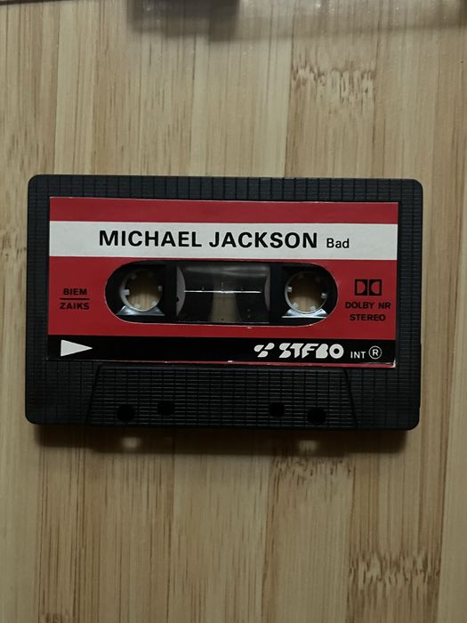 Caseta audio Michael Jackson Album Bad