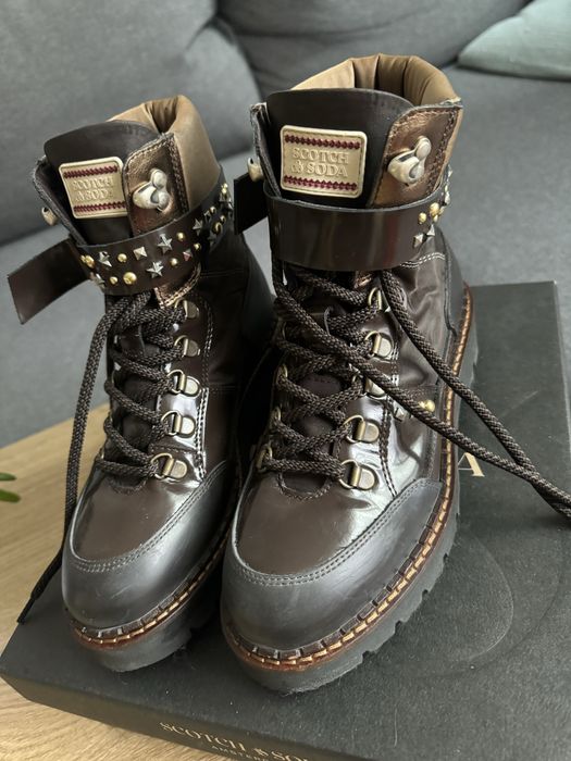 36 н-р Кафяви боти Scotch&Soda