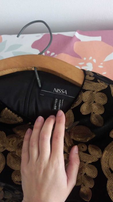 Rochie Nissa cu paiete