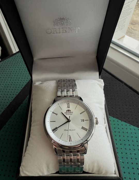 Orient Bambino 42mm, ref RA-AC0J04S full set.