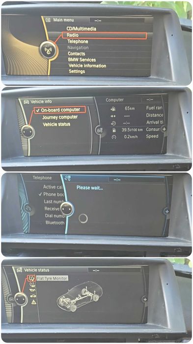 Navigatie navi mare profesionala CIC originala BMW E81 E82 E87 E88