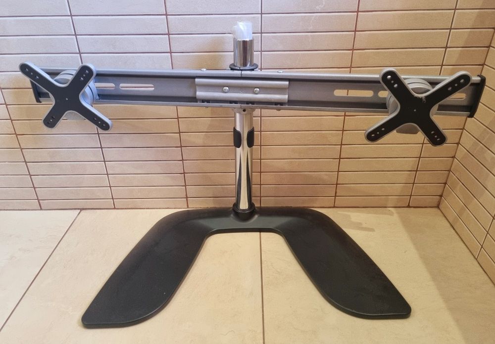 Кронштейн Настольный для монитора до 27"/68см, Deluxe, Silver (DLDM-13