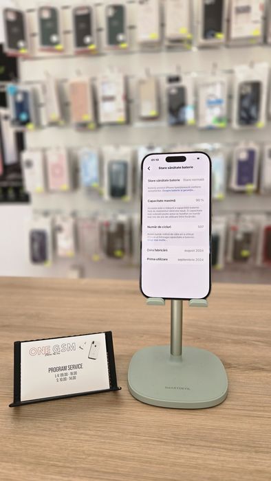 iPhone 16 Pro 128GB Desert Titanium – Second-Hand in stare excelenta!
