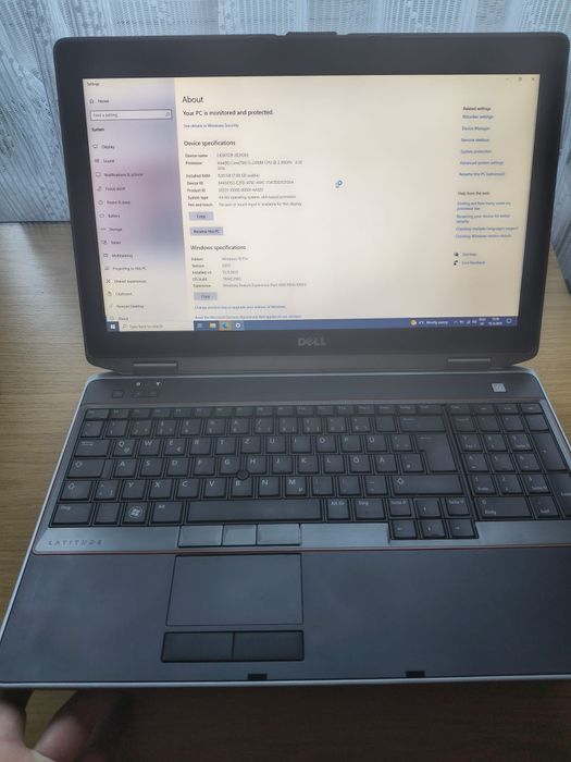 Dell latitude E6520
