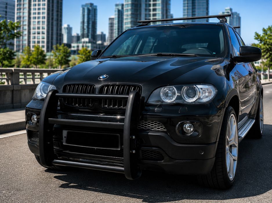 Таран защита бампера Bmw x5 е53 e70 x6 e71 72