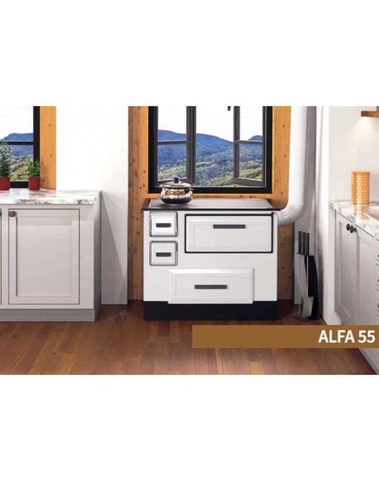 Готварска печка на твърдо гориво АлфаПлам