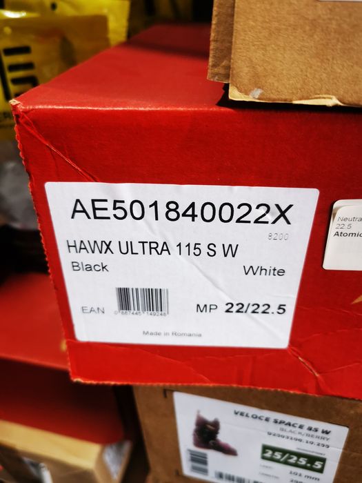 Clapari schiuri ski dama Atomic Hawx Prime Nou marime 22.5