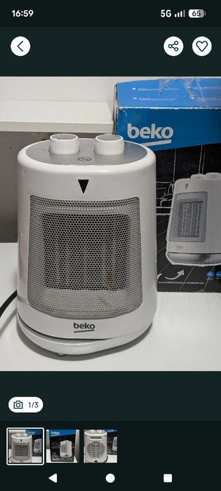 Aeroterma Beko  încălzire