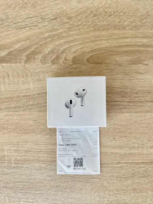 Слушалки Apple AirPods Pro 3 MagSafe, чисто нови, запечатани, гаранция от Зора
