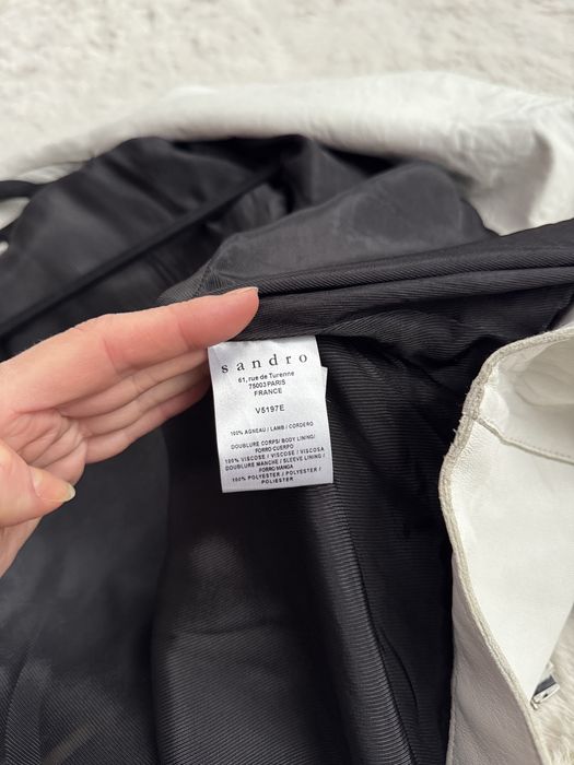 Geaca piele Sandro
