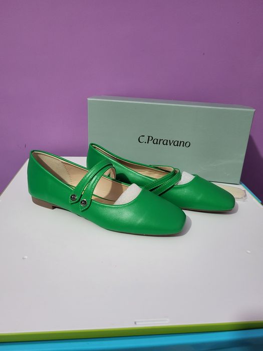 Balerini eleganti piele