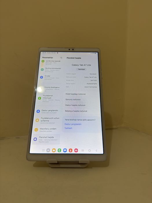 Samsung Tab a7 Lite (3/32 GB) yaxshi holatda arzon narxda srochna