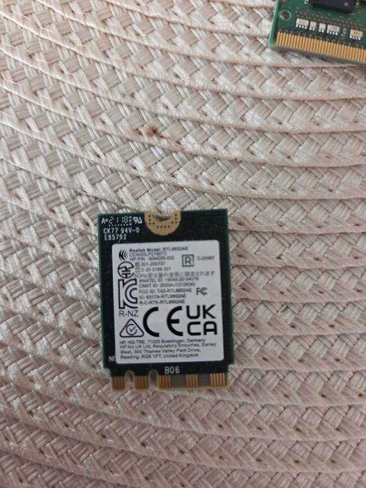 Realtek RTL8852AE Wi-Fi 6 + Bluetooth – HP M34025-002