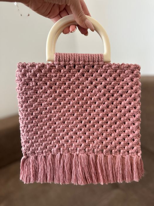Ръчно изплетена чанта