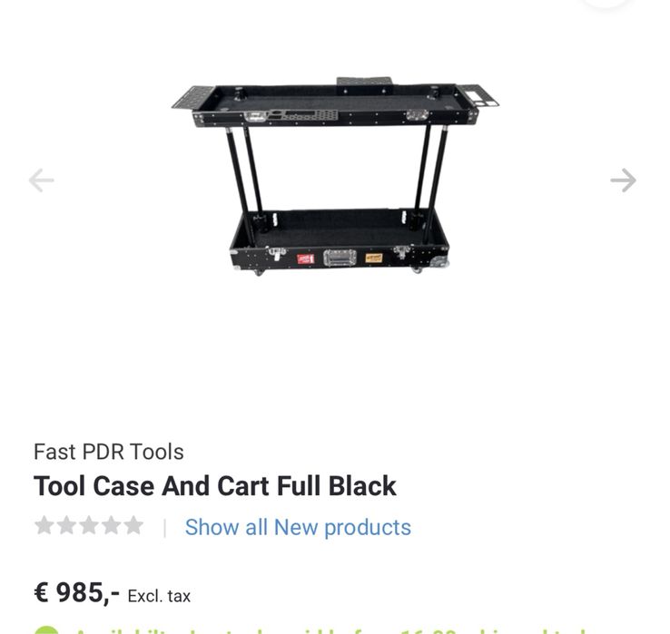 Pdr маса за инструменти