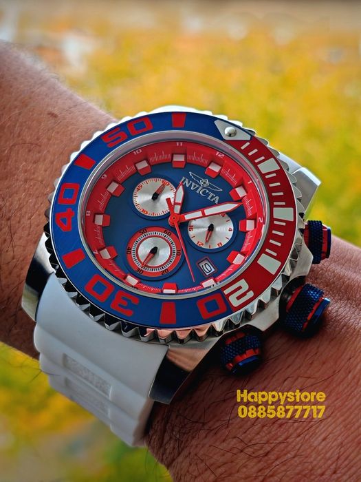 INVICTA Seahorse White 52 mm, Инвикта нов ръчен часовник