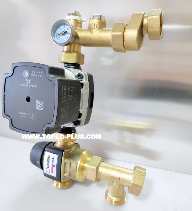 Смесителна група за подово отопление 9 отвора