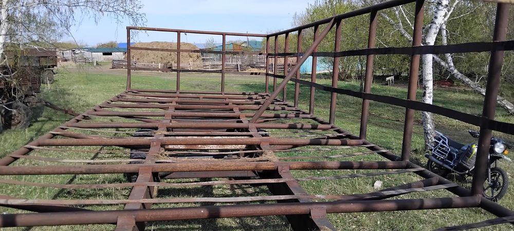 Прицеп ПТС из МТК трубы