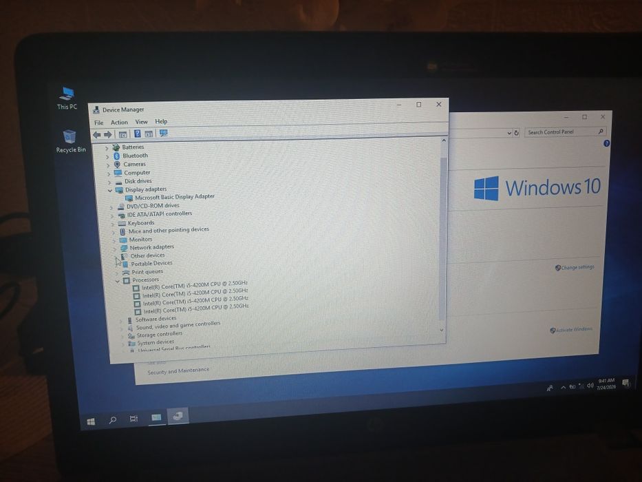 Laptop Hp i5 pachet complet
