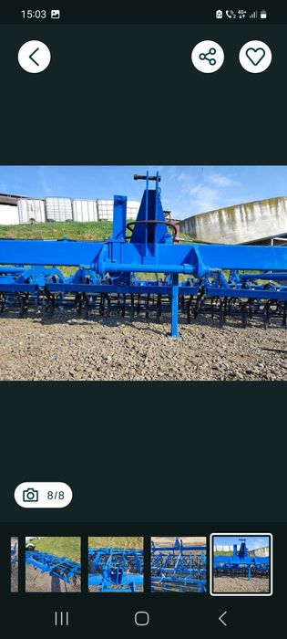 Combinator Lemken 5 metri