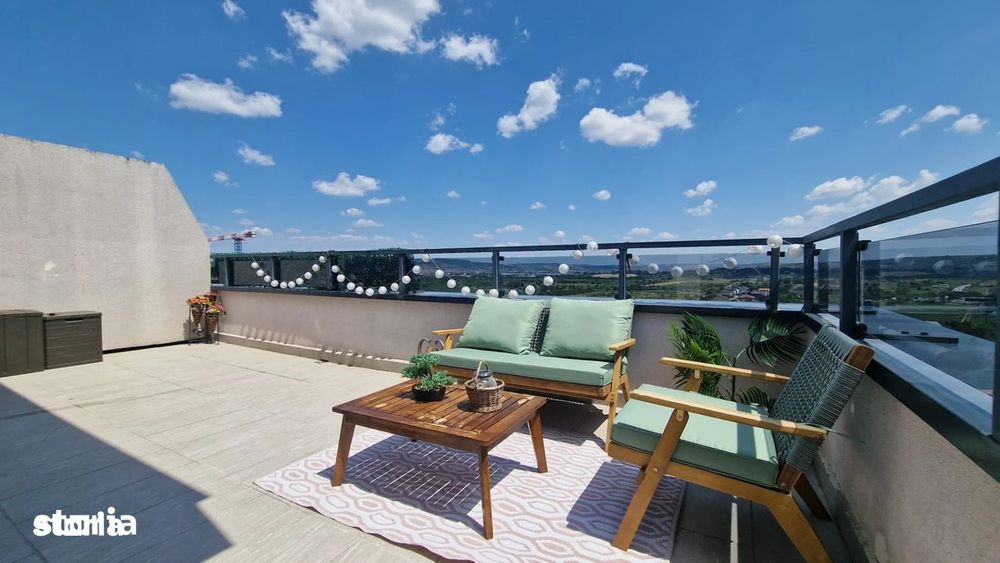 Apartament modern l la cheie l 2 camere l terasa l parcare l Grand Par