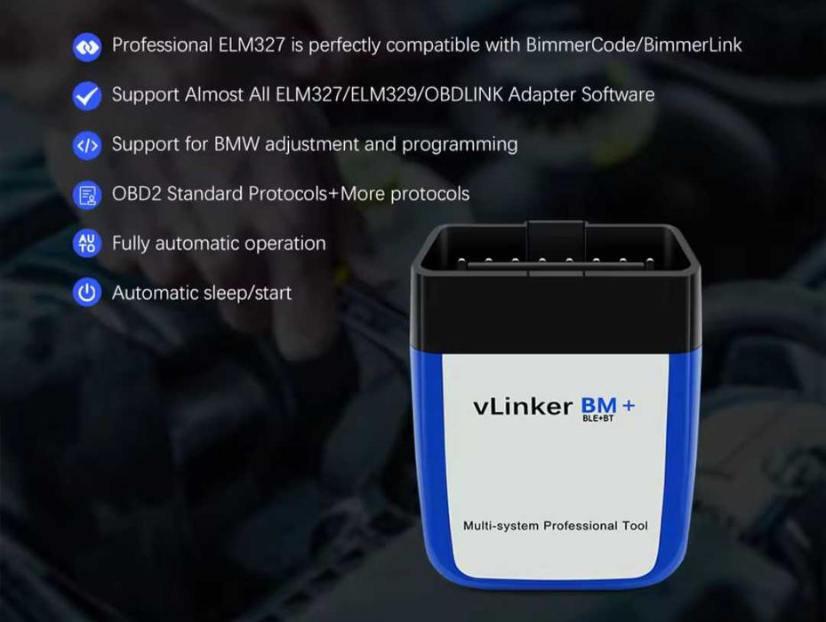 BMW диагностика BimmerCODE / BimmerLINK БМВ бимъркод