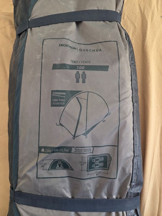 Cort Quechua doua persoane Decathlon