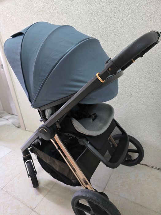 Бебешка количка Espiro Miloo Unique Saphir 2в1
