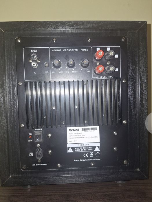 Subwoofer KODA SW 850 mk II