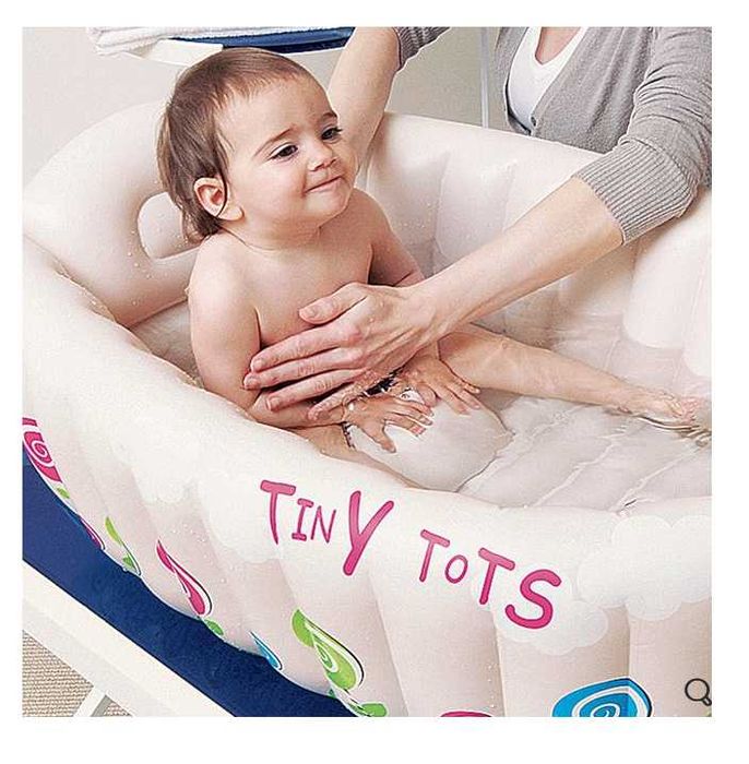 Надуваема вана Mercado Trade, За бебе, Бежова