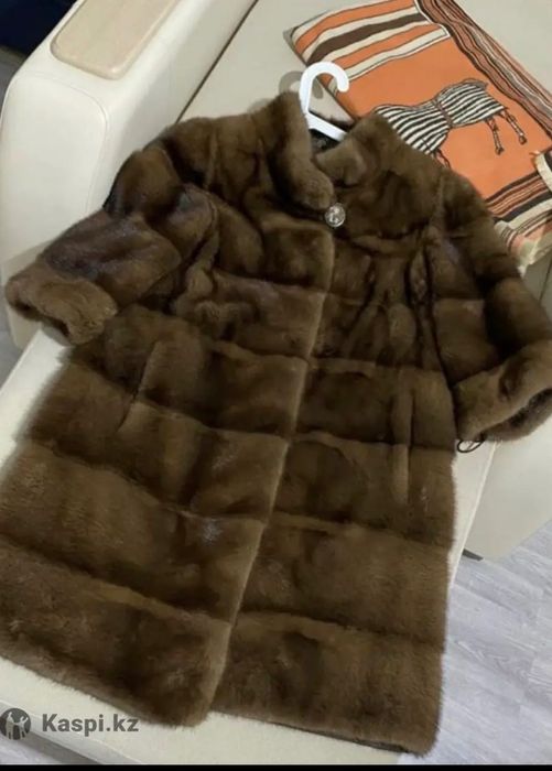Норковая шуба б/у