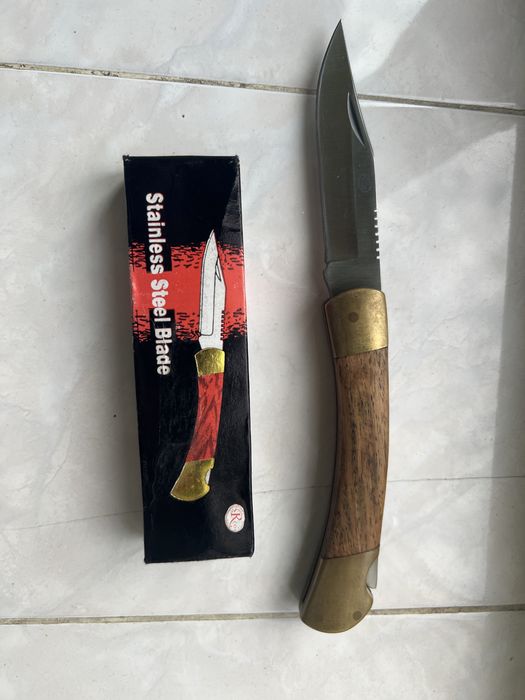 Briceag vintage stainless steel nou cu cutia.