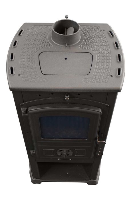 Semineu (Soba) pe lemne Fornello Modena Ivory/Red 7-9 kW