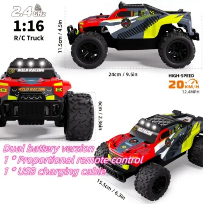 Машинка на пульте управления, радиоуправляемая багги 20 км/ч