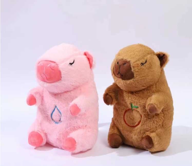 Интерактивна Дишаща плюшена играчка Стич/Зайче/Капибара/Кити и др.