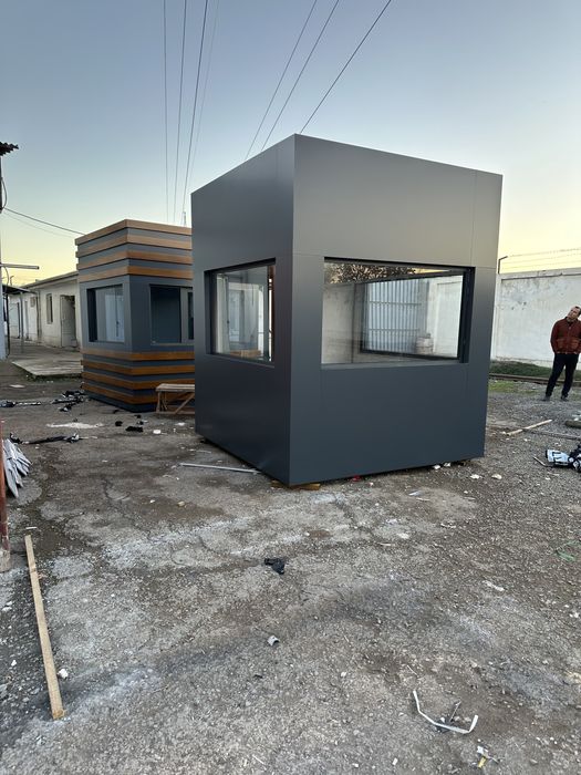 Будка из  металлоконструкции budka кпп butka