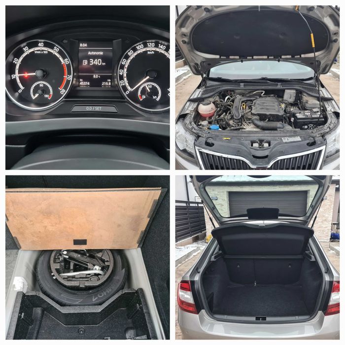 Skoda Rapid Facelift SMART, an 2018, 1.0 TSI, EURO 6, 45000 KM REALI