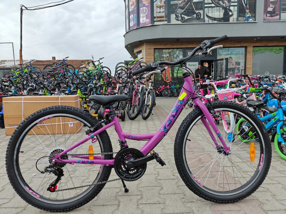 CROSS Велосипед 24" ALISSA лилав