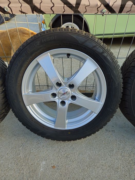 Джанти Dezent 16 цола , 5х110 , 6.5j ,et37 , 205/55/16 Opel Saab Alfa